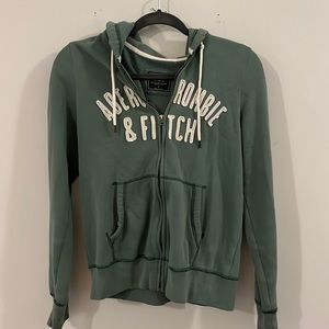 Muted Green Zip Up jacket